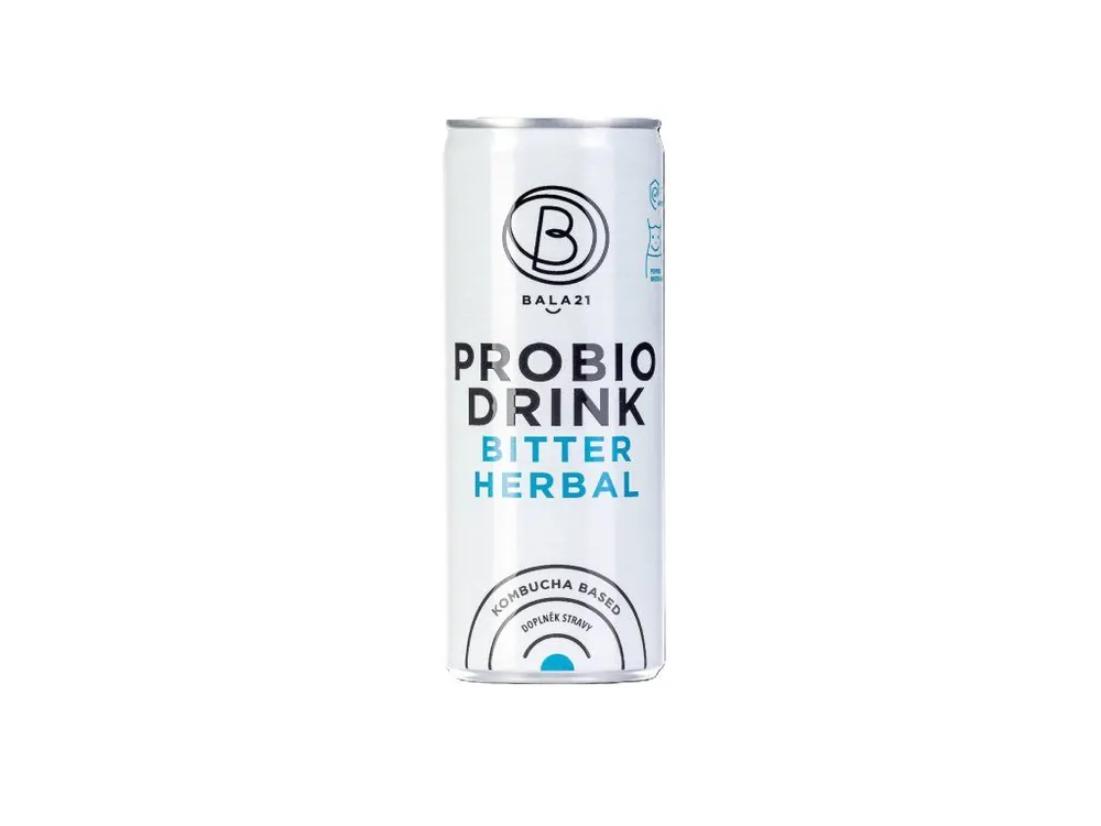 Bala21 Probiodrink Bitter Herbal Kombucha with probiotics 250 ml