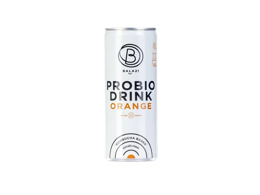 Bala21 Probiodrink Orange Kombucha Orange with probiotics 250 ml