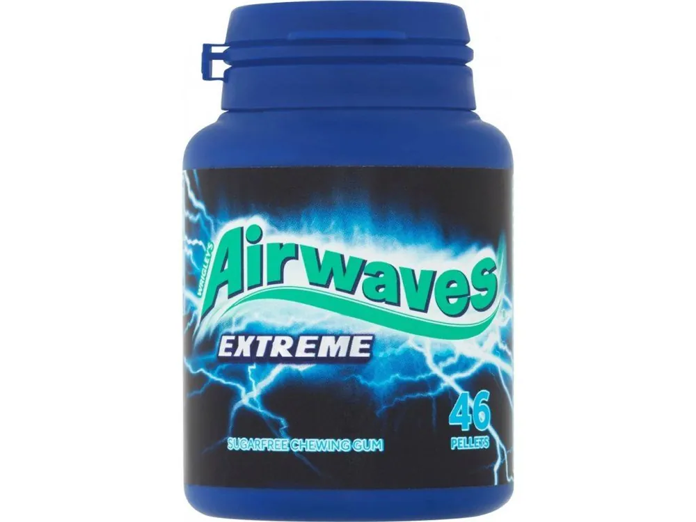 Wrigley‘s Airwaves Extreme Chewing Gum 64g can