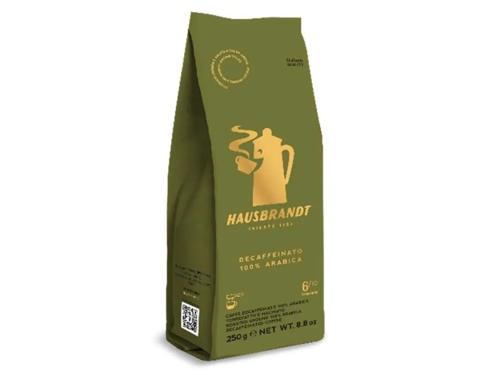 Hausbrandt Decaffeinato decaffeinated ground coffee 250g