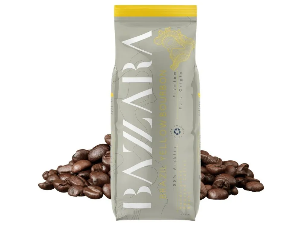 BAZZARA Brazil Yellow Bourbon Zrnkova Kava 1kg