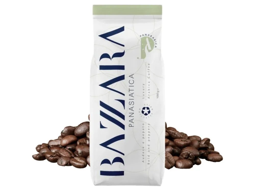 BAZZARA Panasiatica Zrnkova Kava 1kg