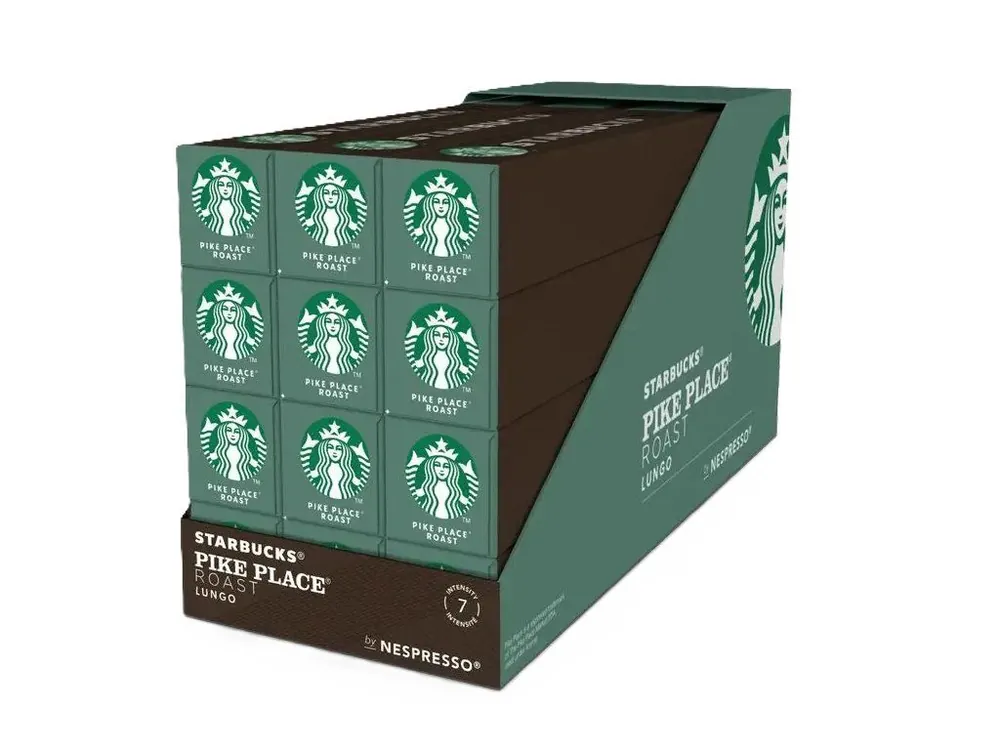 Starbucks Pike Place Roast Coffee Capsules for Nespresso 120 pcs