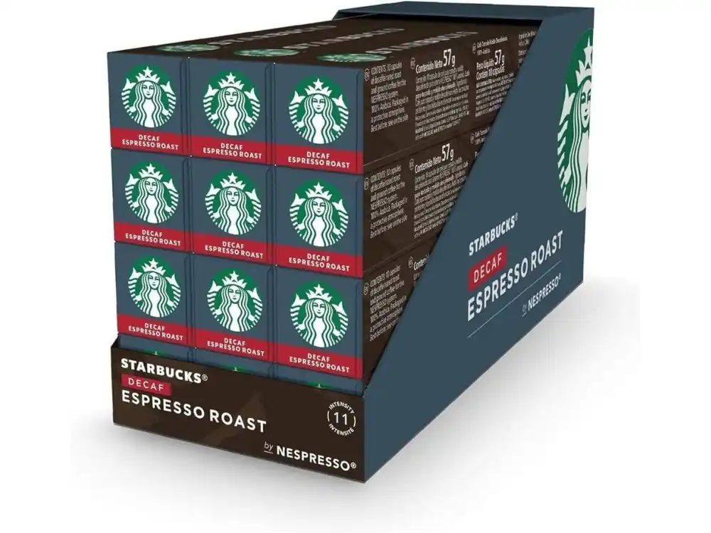 STARBUCKS® Coffee Capsules for NESPRESSO® Decaf espresso roast 120 pcs