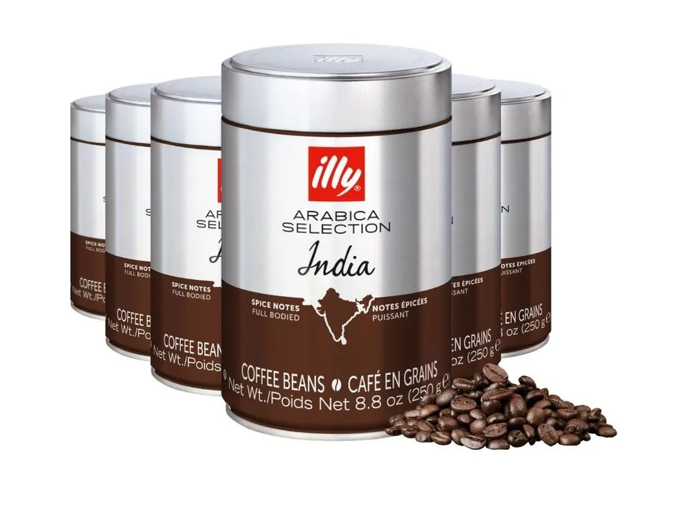Illy India coffee beans 250g 6 pcs
