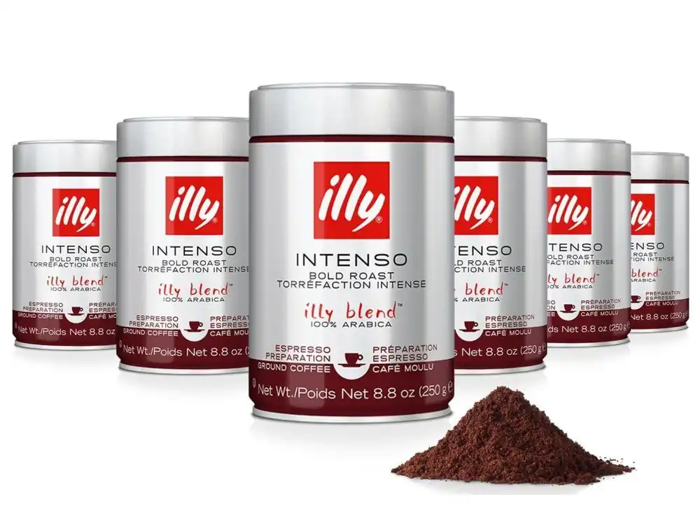 Illy Intenso ground coffee 250g 6 pcs