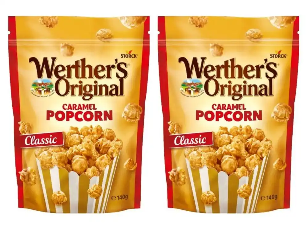 Storck Werther‘s Original Caramel Popcorn Classic 140g 2 pcs