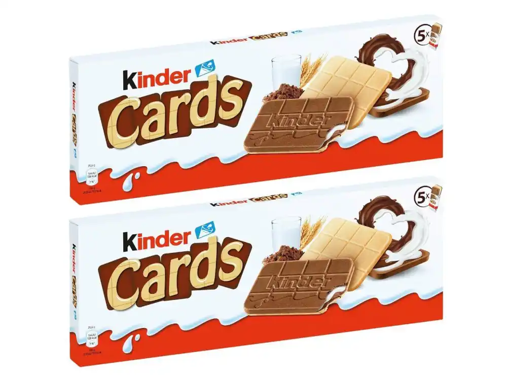 Kinder Cards Ferrero 128g 2pcs