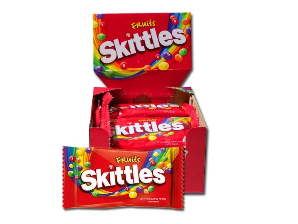 Skittles Fruits chewy candies 38g 14pcs