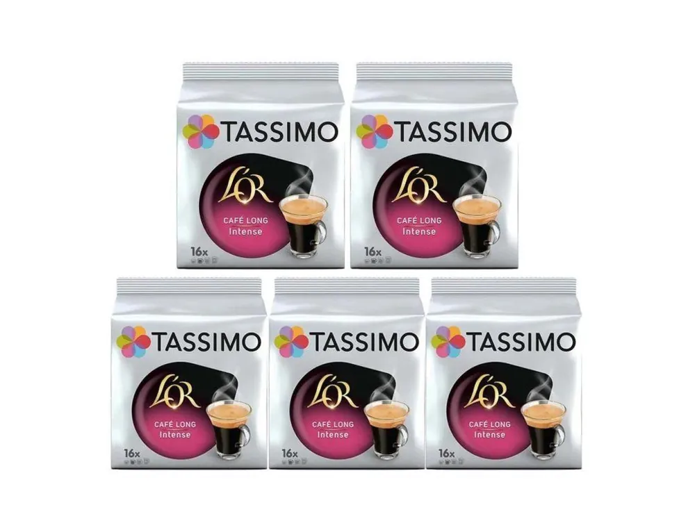 Tassimo L‘OR Café Long Intense 16 pcs carton 5 packs