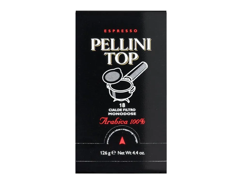 Pellini Top Espresso Arabica coffee PODs 18 pcs