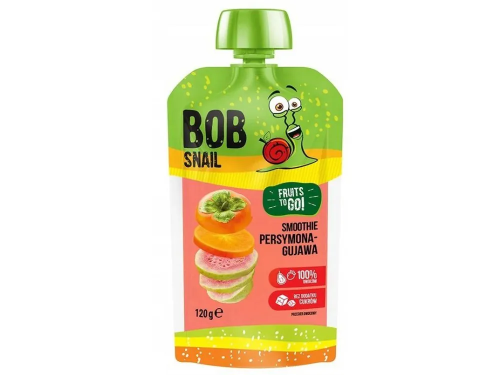 Bob Snail Smoothie Persimmon Guava No added sugar 120 g