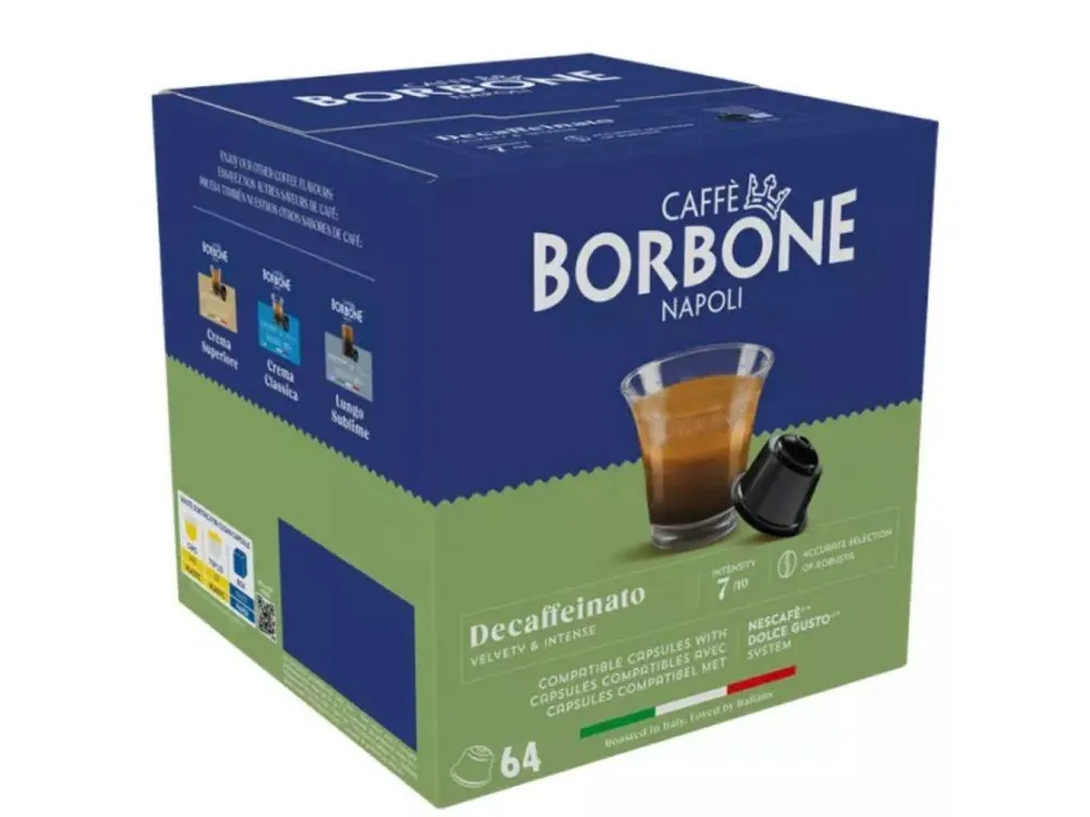 Caffé Borbone Decaf decaffeinated capsules for Dolce Gusto 16 pcs