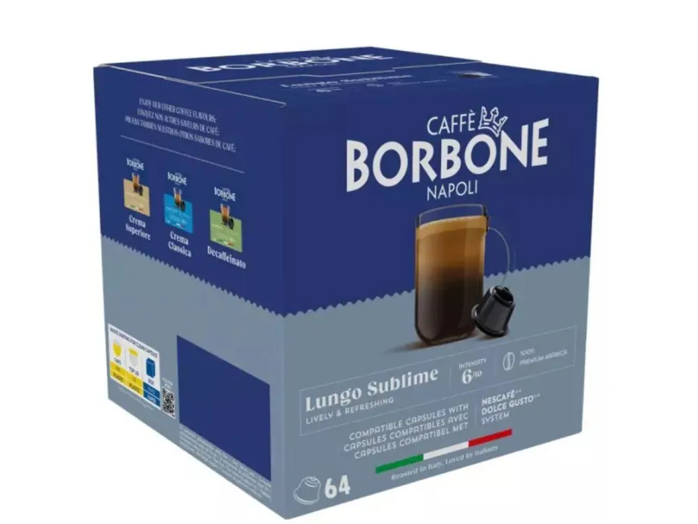 Caffé Borbone Lungo Sublime capsules for Dolce Gusto 16 pcs