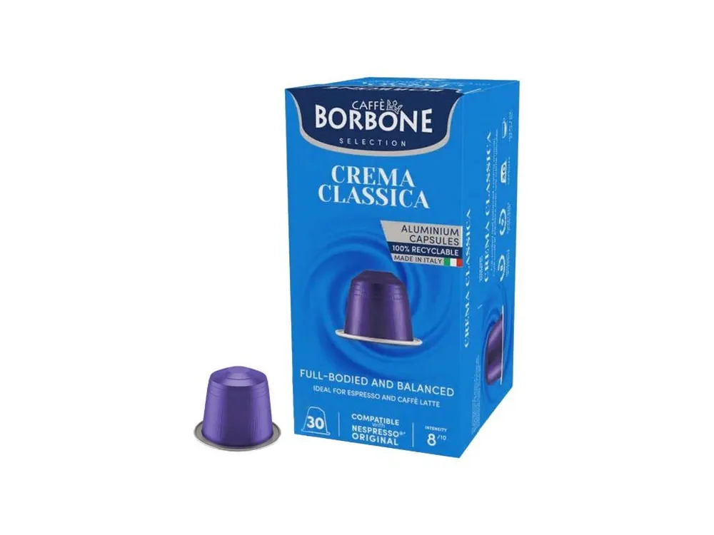 Caffe Borbone Mia CLASSICA aluminum capsules for Nespresso 30 pcs
