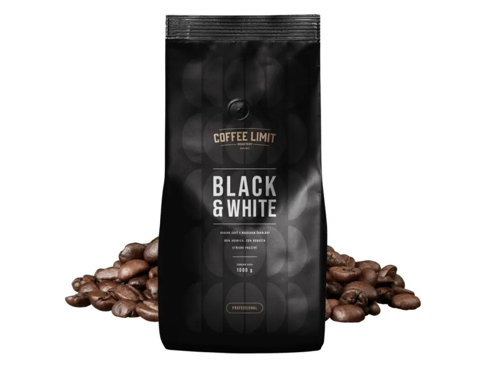 COFFEE LIMIT Black & White Coffee beans 1kg