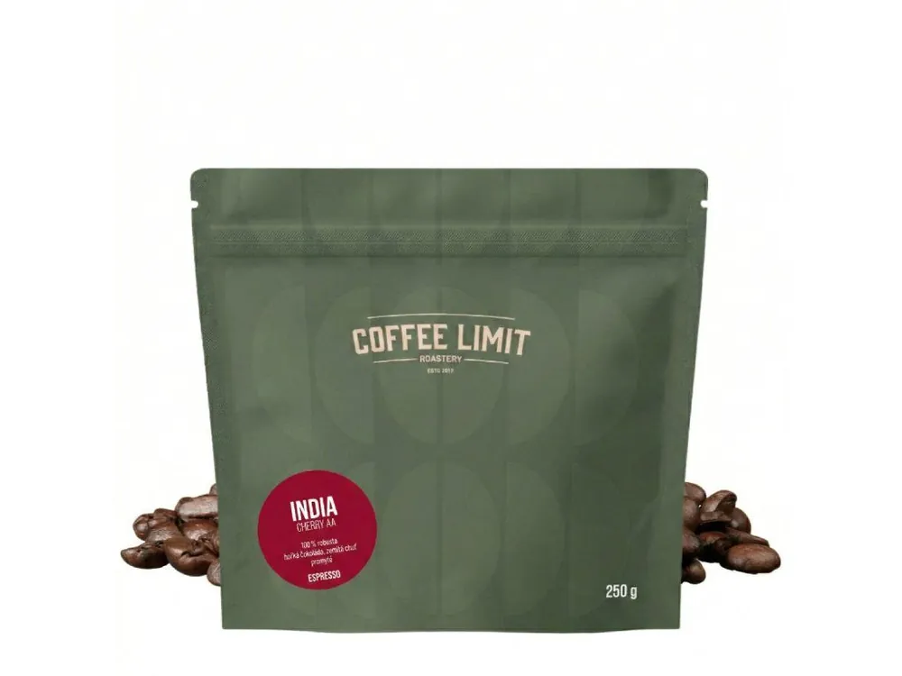 COFFEE LIMIT India Cherry AA Coffee beans 250 g