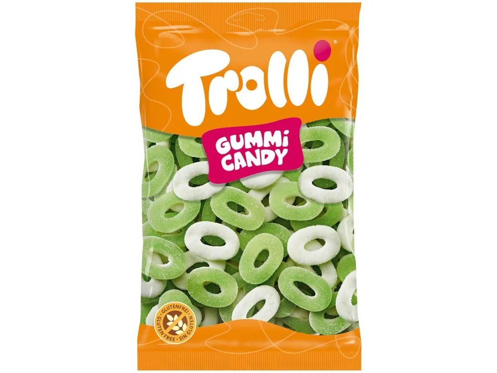 Trolli Sauer Apple Rings 1 kg