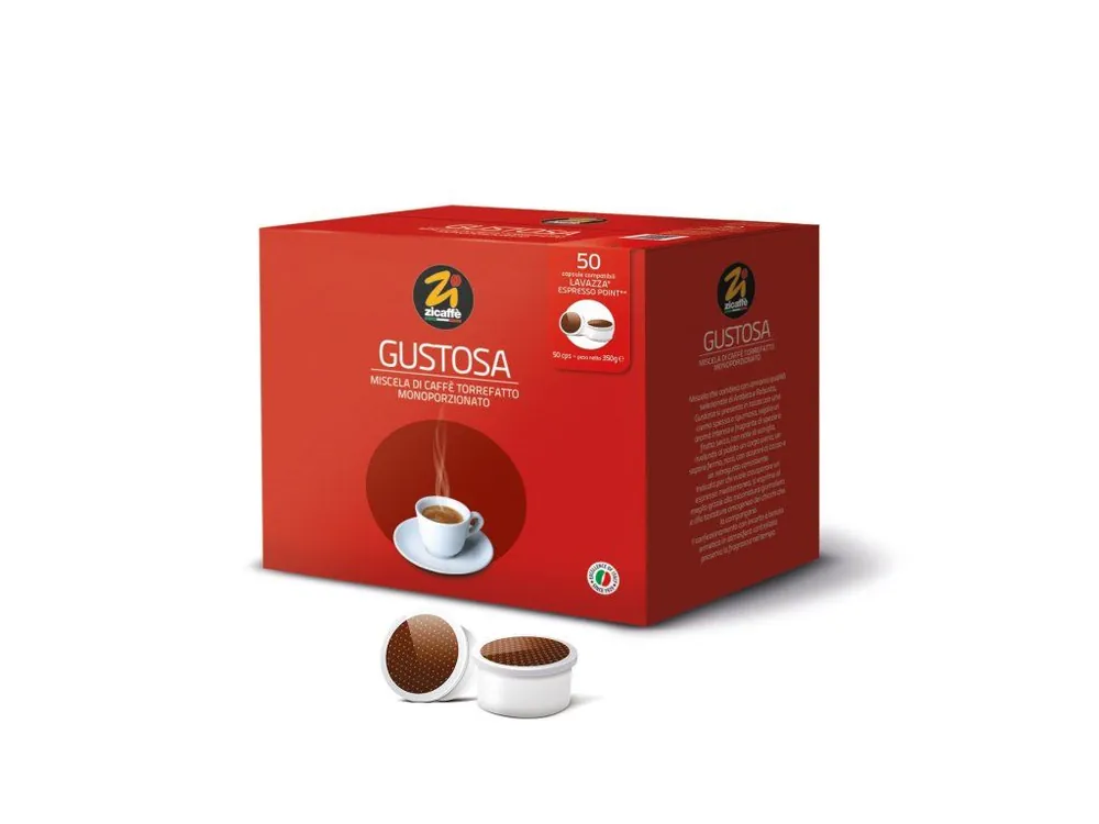 Coffee capsules Zicaffe Gustosa for Lavazza Espresso Point 50 pcs