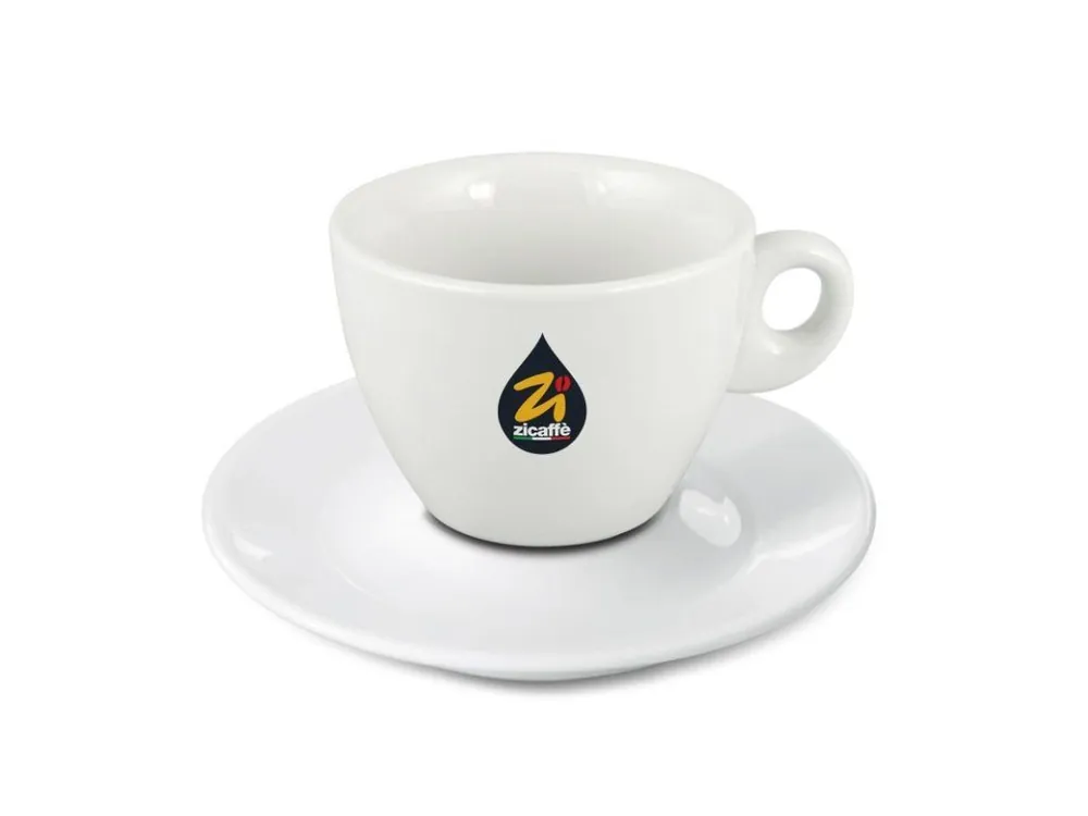 Zicaffe cappuccino cup white
