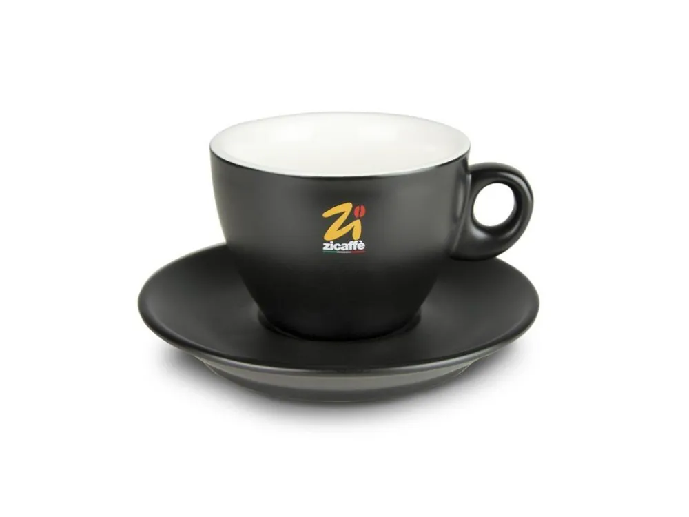 Zicaffe cappuccino cup black