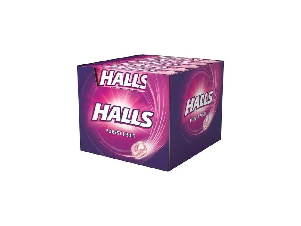 Halls Forest Fruit carton 20 x 33.5 g