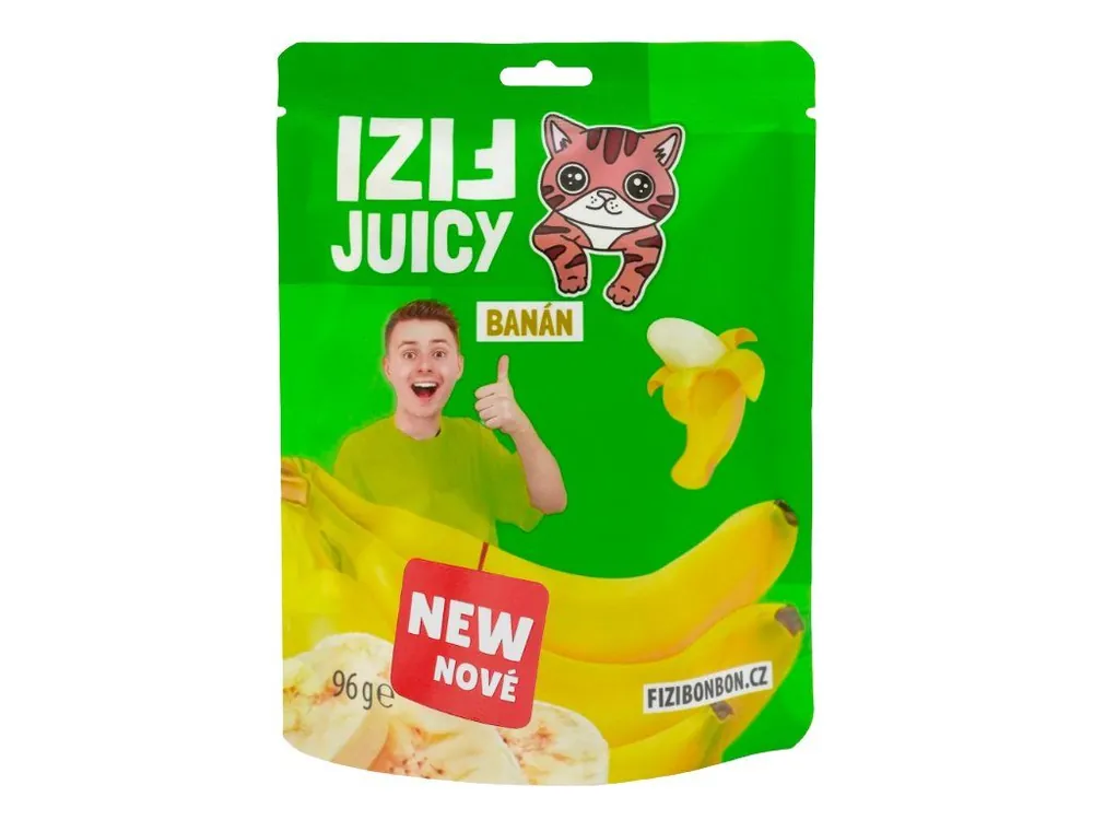 Fizi Juicy Candies - Banana 96g