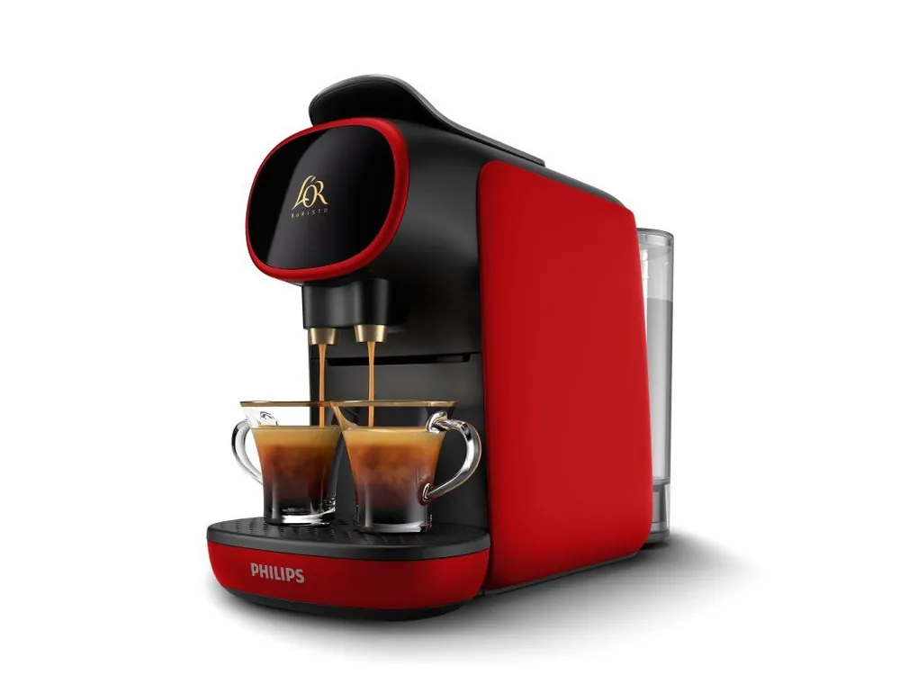 L‘OR BARISTA Sublime Piano Rossa red coffee machine for Nespresso®