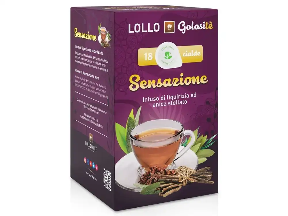 Lollo Caffe ESE pods Sensazione licorice and star anise 18pcs
