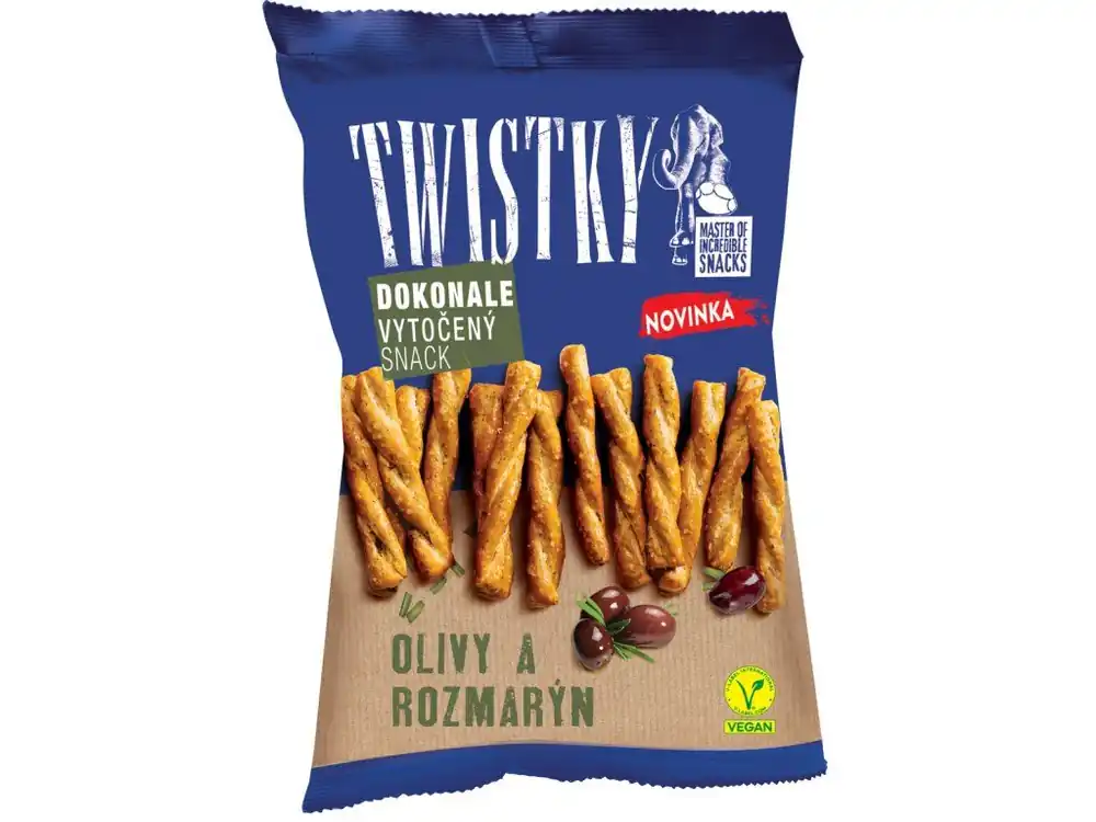 Twisty roasted olives & rosemary 180 g