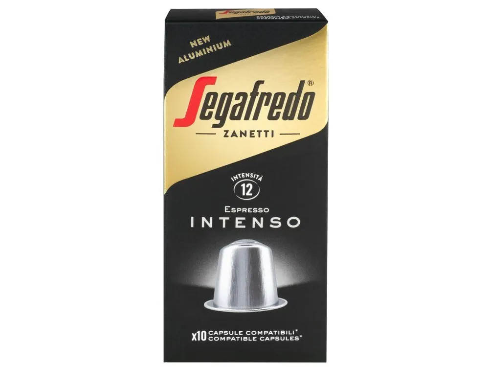 Segafredo Intenso aluminum capsules for Nespresso 10 pcs