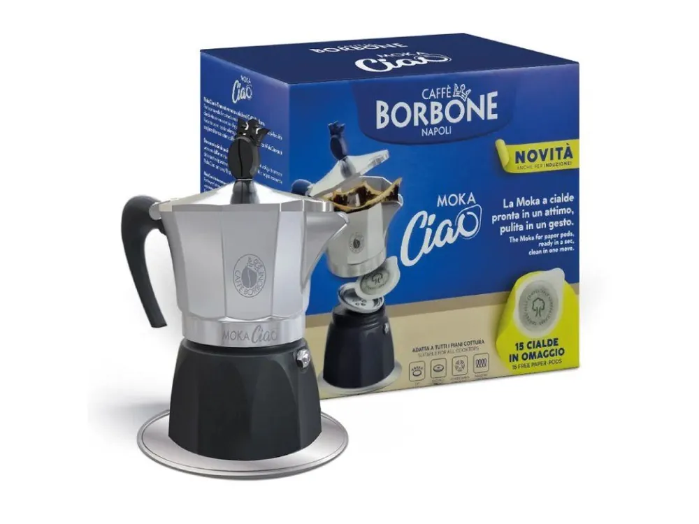 Caffe Borbone MokaCiao Induction on ESE PODs 3 servings