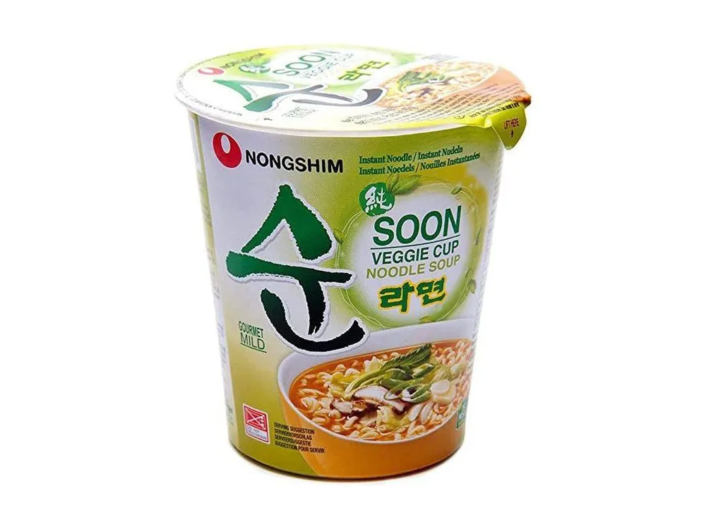 Nongshim Soon Veggie Ramyun cup 67g