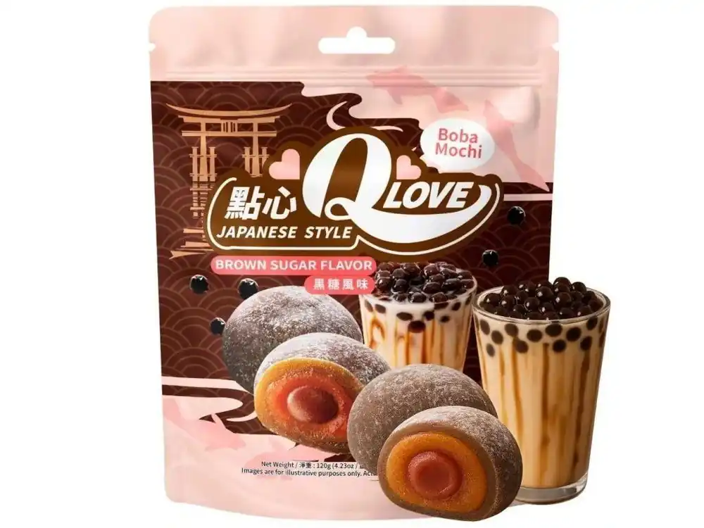 Qlove Japanese Boba Brown Sugar Cookies 120g