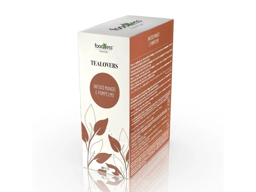 FoodNess Tealovers Mango and Grapefruit Infusion 20 bags 40 g