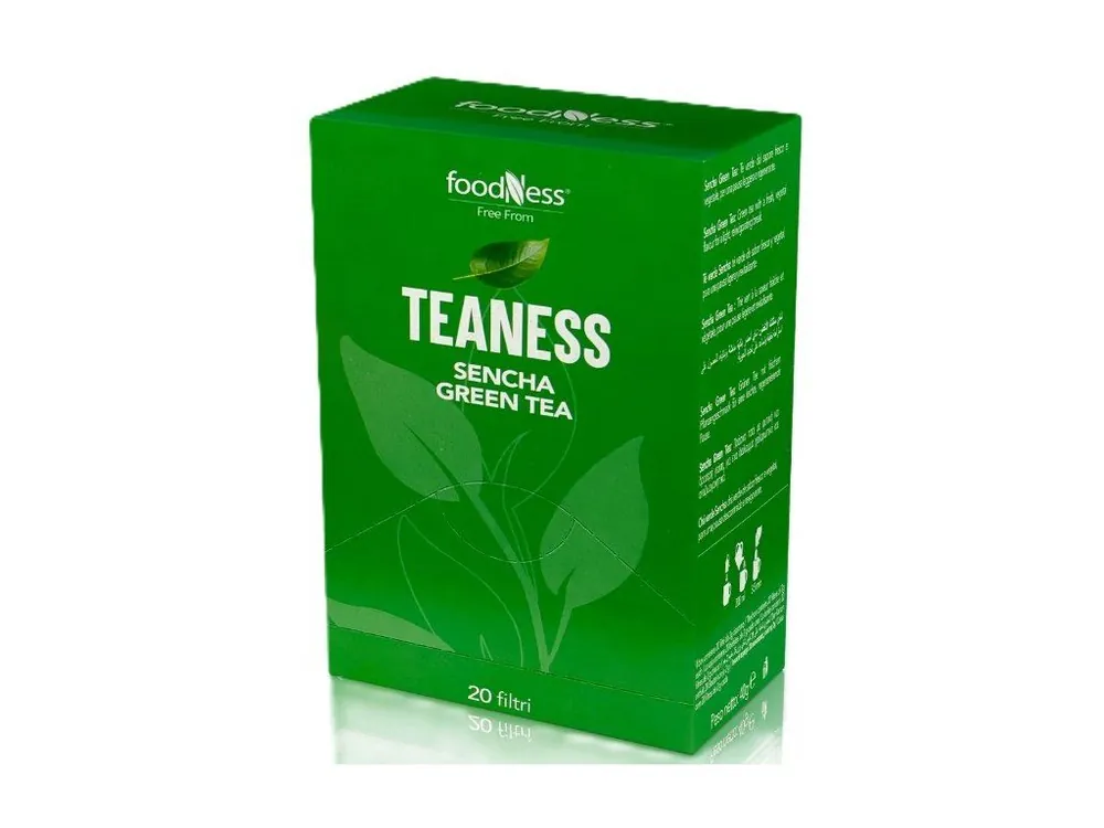 FoodNess TeaNess Sencha Green Tea 20 bags 40 g
