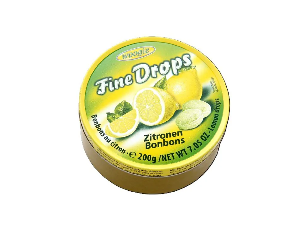 Woogie Fine Drops Lemon 200g