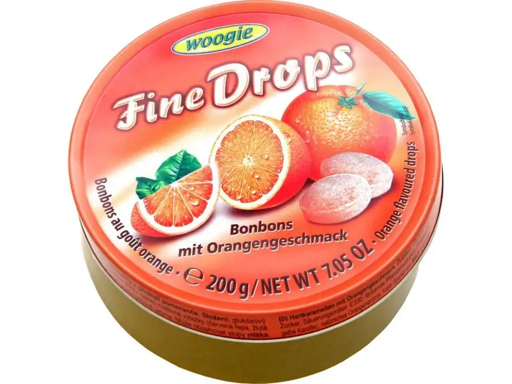 Woogie Fine Drops Orange 200g