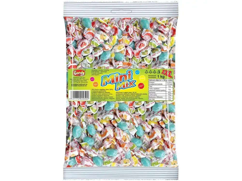 Candy Mini Mix XXL fruit candies furé 1 kg