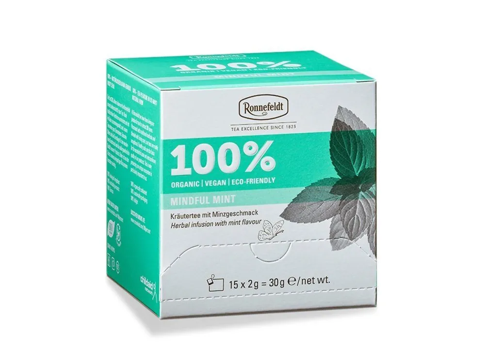 Ronnefeldt 100% Mindful Mint tea 15 servings