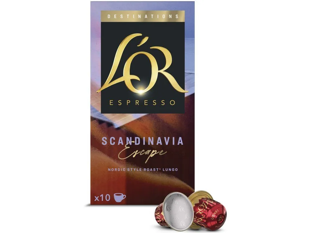 L‘OR Espresso Scandinavian Aluminum Capsules For Nespresso 10 pcs