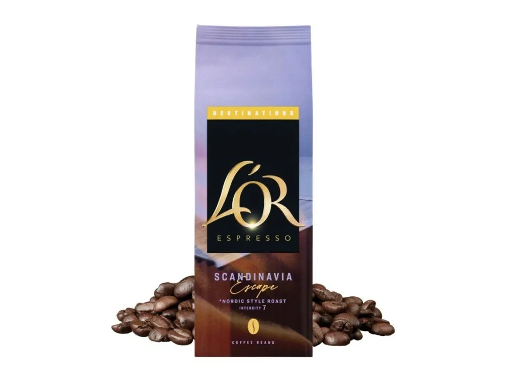 L‘OR Scandinavia coffee beans 450g