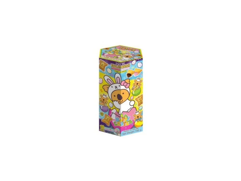 Biscuits KOALAS Lotte Chocolate Strawberry package 195g