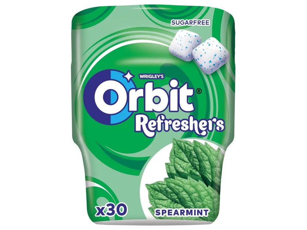 Wrigley‘s Orbit Refreshers Spearmint dragee can 67g