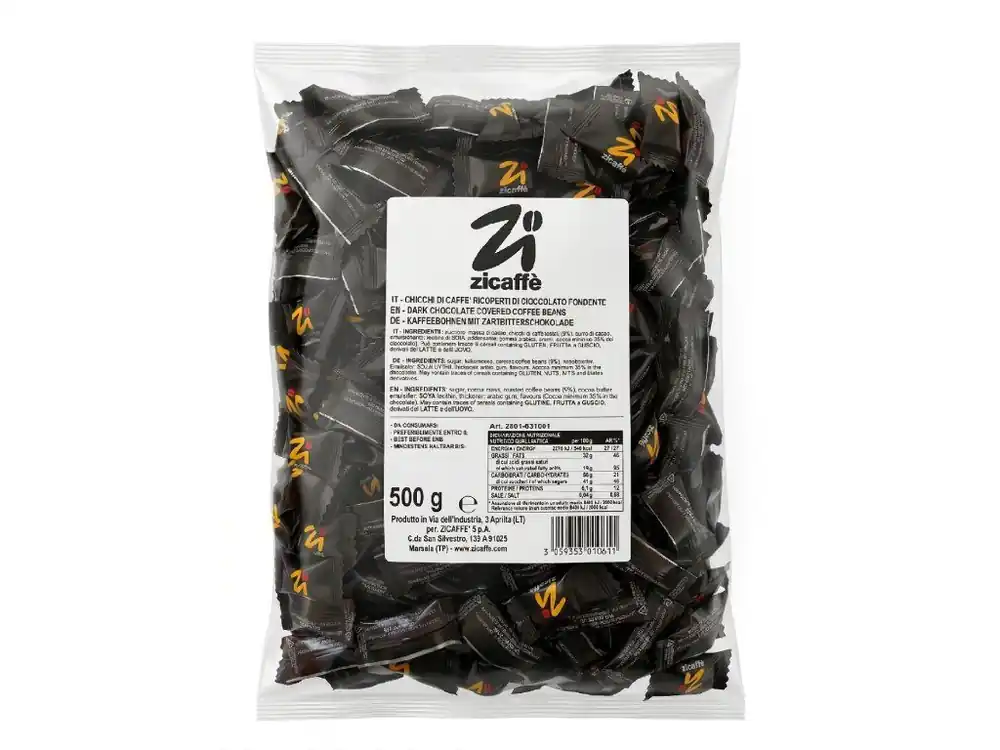 Zicaffe Coffee pearls in chocolate 500g