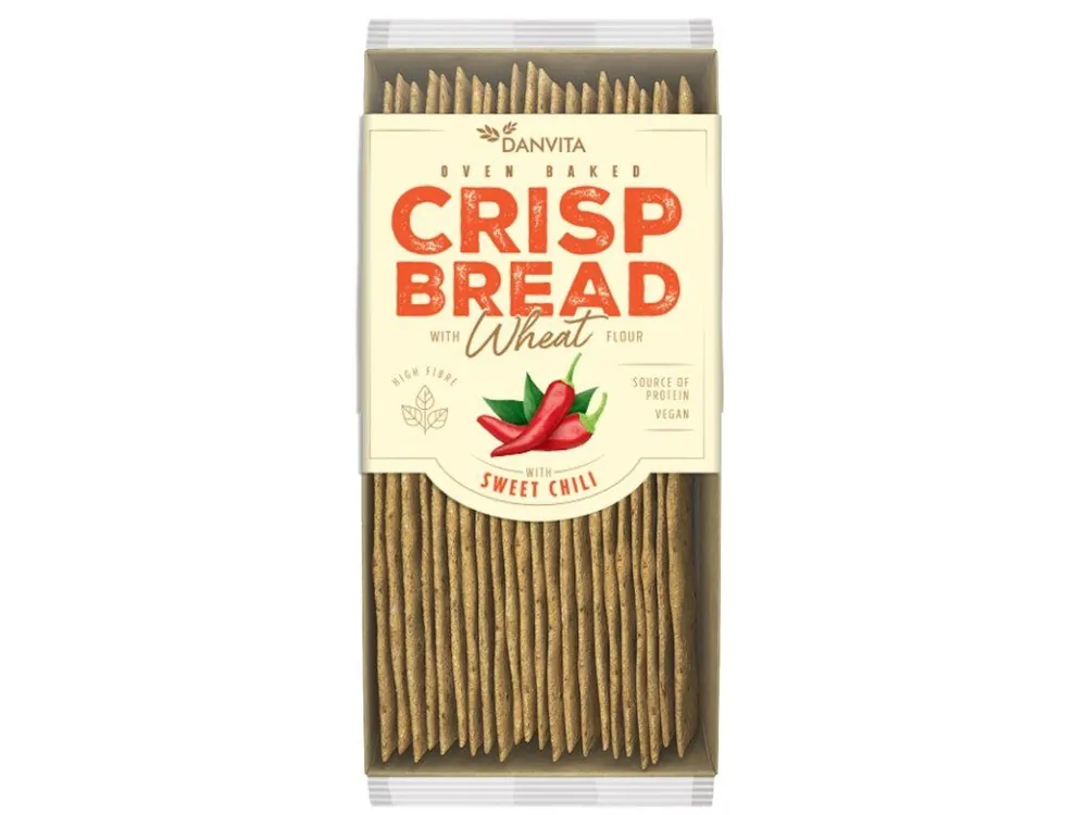 Danvita wheat flakes with sweet chili 130 g