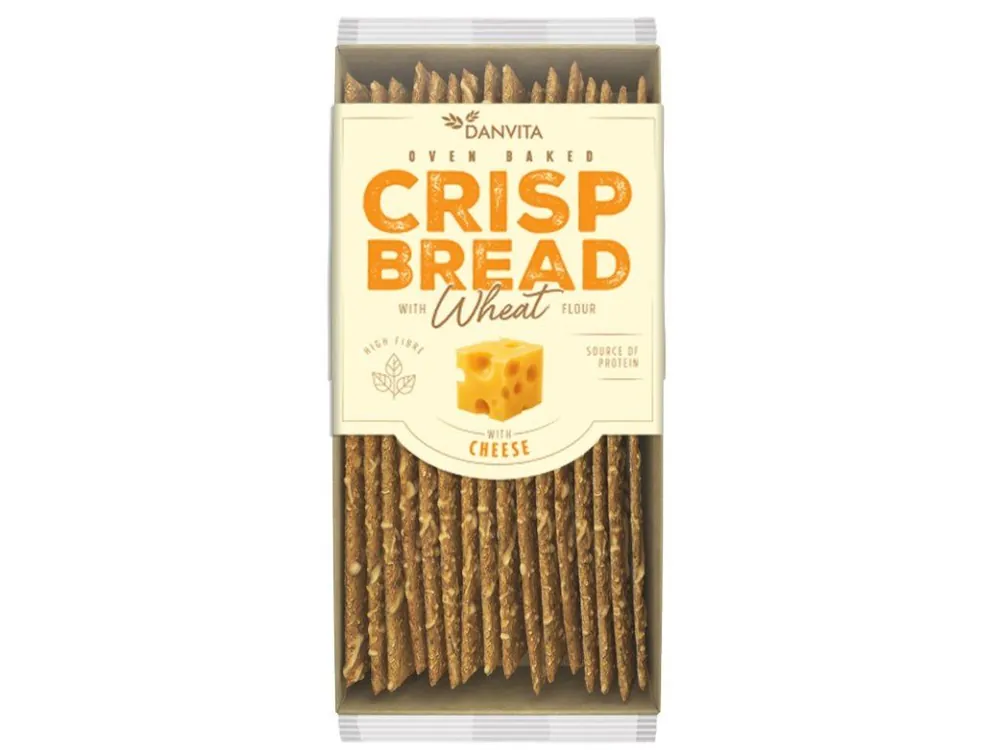 Danvita wheat slices with cheese 130 g