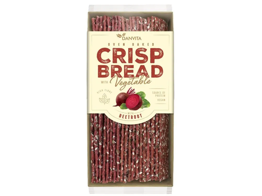 Danvita wheat slices with beetroot 130 g
