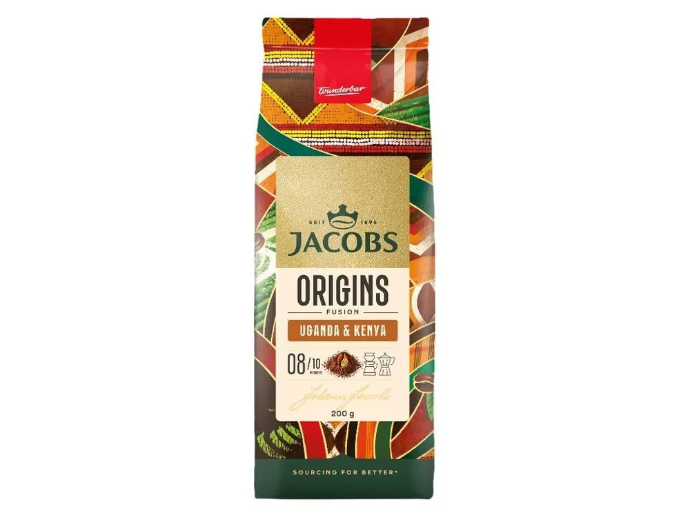 Jacobs Origins Uganda & Kenya ground coffee 200g