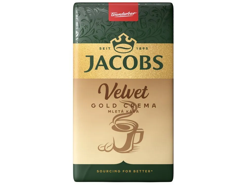 Jacobs Velvet Gold Crema ground coffee 250g